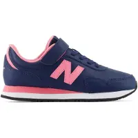 New Balance unisex for kids. P323V1_KL 323 Bungee Lace sneakers navy blue (35), Flat, Laces, Casual, children's fashion