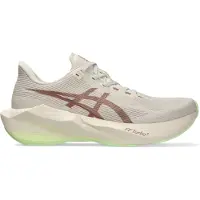 Asics Juoksukengät 'Novablast 6' beige / ruskea / neonvihreä