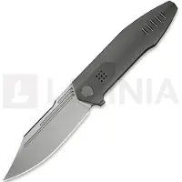 We Knife Flight Line WE23089-1, Limited Edition, Stonewashed Böhler M390, Dark Gray Titanium pocket knife