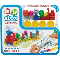 Jelly Blox Lelusetti - Litistä Train - 35 Osaa - - OneSize - Lelut