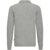 Casual Friday Cffelipo Lambswool Polo Knit - Grey - L