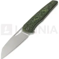 R&H Knives Tasca 2 Gen2 Wharncliffe - Beadblast - FatCarbon, vihreä