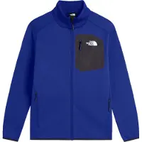 The North Face Men's Crest Full-Zip Fleece Bold Blue/TNF Black Välikerrospuserot M