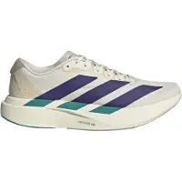 Adidas Adizero Evo SL Beige Blue Sneakers AW26, Size UK 9.5