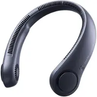 JISULIFE Neck Fan 3 4000mAh Portable Neck Fan - Navy Blue