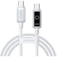 JOYROOM S-A55 StarFlight 100 W USB-C – USB-C-kaapeli 1,2 m – valkoinen