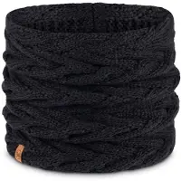 Buff Knitted & Fleece Kaulahuivi