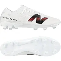 New Balance Furon V9 Elite Fg Core - Valkoinen/musta/punainen - Nurmi (Fg), koko 42½