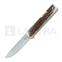 Fox knives Chnops Heritage - Satin - Deer Horn kääntöveitsi
