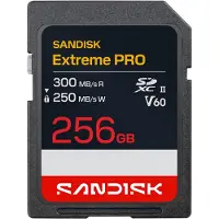 SanDisk Extreme PRO SDXC - 300MB/s - 256GB