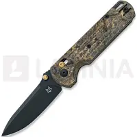 Fox knives Gabi - Blackwashed PVD - Gold Dark Matter Carbon Fiber kääntöveitsi