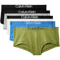 Calvin Klein Boyshort 5Pk - Multi/patterned - XS
