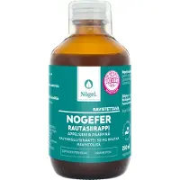Nogel Nogefer Rautasiirappi appelsiini ja päärynä 250 ml 50 mg/15 ml ravintolisä