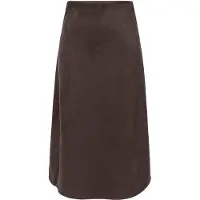 ONLY Onldiane Faux Suede Skirt Cc Otw - Brown - M