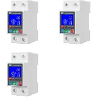 Typecat 3X NEW WTDZW-63A/N PV Circuit Breaker Tuya 220v Voltage Current Leakage Protection Mcb Automatic 63A Wifi