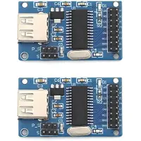Kepptory 2pcs CH376S USB Module USB Disk Read/Write Module USB Main Interface Module USB Flash Drive Module Host Interface Module
