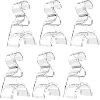 Kepptory Handbag Hanger 6 Pack - Luxury Acrylic Holder Organizers Storage for Purse Tote Bag Satchel Backpack Crossover