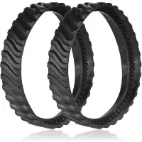 Torribaly 2Pack Track Replacement for MX6 MX8 Elite Suction Cup Pool Cleaner, R0526100 Heavy Duty Rubber Precision Wheel Band