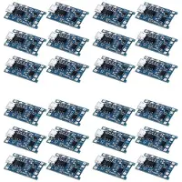 Typecat 24PCS for TP4056 Charging Module with Battery Protection 18650 BMS 5V Micro-USB 1A Charge Board for 18650