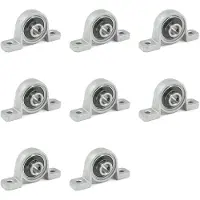 ISTOVO 8X KP08 Pillow Block Cast Housing 8 X 20 X 6mm Insert Bearing
