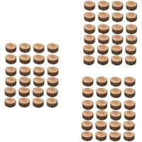 Torribaly 72Pcs Wooden Candle Holder,Votive Tealight Holder for Wedding Party for Table,Birthday Christmas Party Home Decor