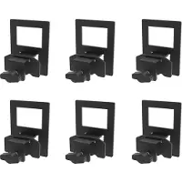 Tlily Mattress Slide Stopper Extra-Thick Mattress Holder for Metal Bed Frame Non Slip Mattress Gripper Mattress Stoppers 6 Pcs