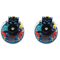 Typecat 2X DIY USB Humidifier Atomizing OLED Display Temperature Humidity Circuit Board Kit Manufacturing Welding Exercise Parts