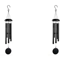 Typecat 3X Retro Metal Wind Chimes Aluminum Tube Music Wind Chimes Ornaments Room Decoration Nursery Decoration