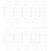 Semoic 3D Sticker, 200 X Star Art Mirror Wall Sticker Surface Decal Home Room DIY Art Decor (Silver)