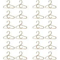 Torribaly 24Pcs Rattan Clothes Hanger Nordic Style Kids Garments Organizer Rack Children Hanger Kids Room Decor Hangers