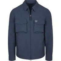 Fred perry Ripstop Pocket Overshirt - Navy - L