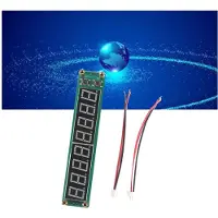 Torribaly Frequency Meter Module PLJ-8LED-R Frequency Display Measurement 0.1MHz-2400MHz Frequency Display Component Module,B