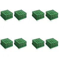 Torribaly 8 Pcs Square Flower Foam Cage Flower Stand with Floral Foam&Suction Cup,for Wedding Table Centerpiece Floral Arrangement