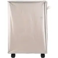 Tlily Laundry Basket with Wheels Yoga Mat Storage Basket Multifunctional Foldable Waterproof Dirty Clothes Storage Bag