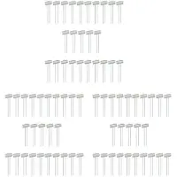 Torribaly 75 Packs of Metal Plant Labels, Garden Flower Potted Plant Signs, Waterproof Plant Sign