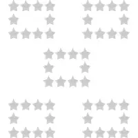 Torribaly 50 Sets 80mm DIY Fillable Balls Clear Plastic Ornaments Balls Christmas Tree Ornament Bauble Party Supplies (Star Shape)