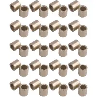ISTOVO 40 Pieces of Oil-Immersed Sintered Bronze Bushing Bearing Sleeve 8x12x12mm