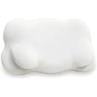 ISTOVO Cloud Pillow - Ergonomic Memory Foam Pillows, Adjustable Cervical Neck Support Pillow with Breathable Pillowcase
