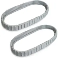ISTOVO 2Pack Replacement Gray Tracks for Maytronics Robotic Pool Cleaners, Part Number 9983152-R2, Replacement Tracks