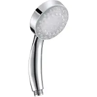 Kepptory LED 7 Colors Shower Automatically Color-Changing LED Shower Light Water Saving Shower Bathroom Accessorries