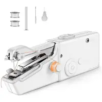 Tlily Portable Handheld Sewing Machine Practical Sewing Tool, Handheld Sewing Machine for Quick Stitching,US Plug