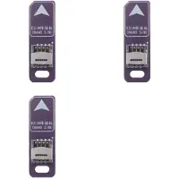 Typecat 3X TPC ESIM to SIM ESIM Card Adapter Conversion Board ESIM Lab Test Solderless Cable for 5x6mm Chips