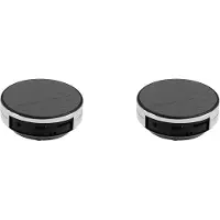 Torribaly 2X Extra Large TWS Bone Conduction Speaker TWS Wireless Can Be Plugged Into the Card Subwoofer Speaker Silver