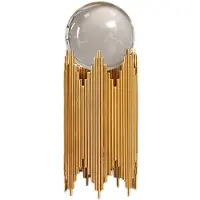 Torribaly Home Decoration Living Room Item Ornament for House Lighted Glass Wine Crystal Book Center Table Modern Tv Cabinet B