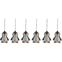 Torribaly 6X 16GB Novelty Cute Baby Penguin USB 2.0 Flash Drive Data Memory Stick Device - Black and White