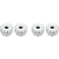 Torribaly 4 PCS Mop Bucket Pedal Broom Gear Spin Replacement One Way Clutch Bucket Bearing for Vilida Easywring RinseClean