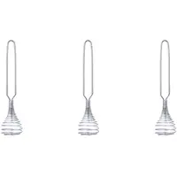 Typecat 3X Spring Coil Wire Whisk Hand Mixer Blender Egg Beater Stainless Steel Tool