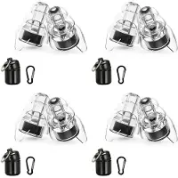 Torribaly 8X for Zound Earplugs for Concerts,Earplugs for Motorcycle,for Zound Earplugs for Musicians with Carrying Case