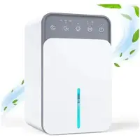 Torribaly Intelligent Portable Dehumidifier with Deodorizing,Moisture Absorbing Mold Eliminator for HomeOffice DampnessControl(EU)