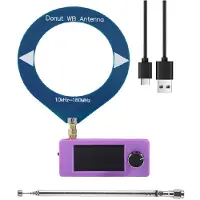 Typecat SI4732 Pocket Radio 1.9inch IPS Screen LSB USB AM FM/AM Radio with Antenna 180mhz SW MW VHF Radio
